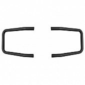 Go Industries Brush Guard Tubular Powder Coated Black Steel - 26647B