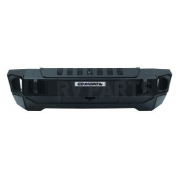 Go Rhino Bumper Trailline 1-Piece Steel Black - 230111T
