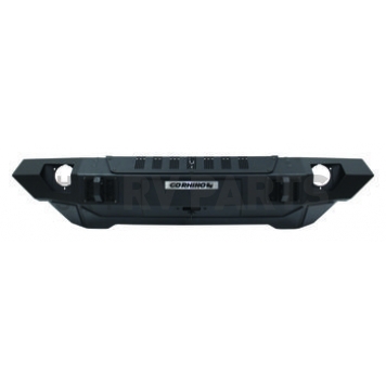 Go Rhino Bumper Trailline 1-Piece Steel Black - 230116T