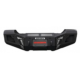 Go Rhino BR10.5 Bumper 1-Piece Steel Black - 24221T