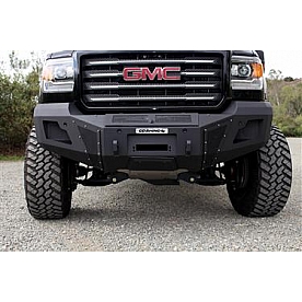 Go Rhino BR10.5 Bumper 1-Piece Steel Black - 24260T