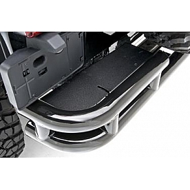 Smittybilt Bumper Filler Panel Textured Black Steel - JB48CRT
