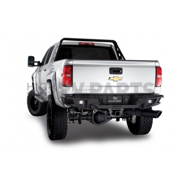 Go Rhino BR20 Bumper 1-Piece Steel Black - 28173T-1