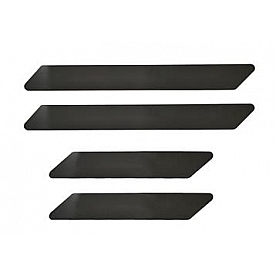Putco Door Sill Protector - Stainless Steel Black Set Of 4 - 95143BP