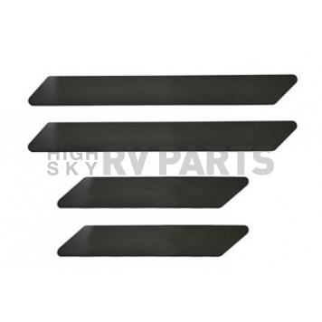Putco Door Sill Protector - Stainless Steel Black Set Of 4 - 95143BP