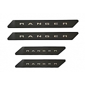 Putco Door Sill Protector - Stainless Steel Black Set Of 4 - 95143BPFD