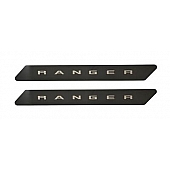 Putco Door Sill Protector - Stainless Steel Black Set Of 2 - 95144BP