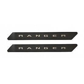 Putco Door Sill Protector - Stainless Steel Black Set Of 2 - 95144BP