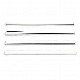 Putco Door Sill Protector - Stainless Steel Silver Set Of 2 - 95171