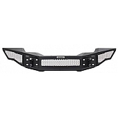 Go Rhino Bumper Rockline 1-Piece Steel Black - 331200T