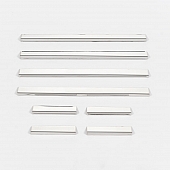 Putco Door Sill Protector - Stainless Steel Silver Set Of 4 - 95172