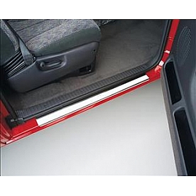 Putco Door Sill Protector - Stainless Steel Silver Set Of 4 - 95173