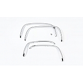 Putco Fender Trim - Full Wheel Well Stainless Steel Polished - 97125