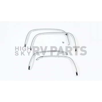 Putco Fender Trim - Full Wheel Well Stainless Steel Polished - 97125