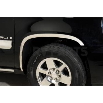 Putco Fender Trim - Full Wheel Well Stainless Steel Polished - 97176