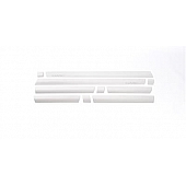 Putco Rocker Panel Molding - Polished Stainless Steel Silver Set of 10 - 9751232
