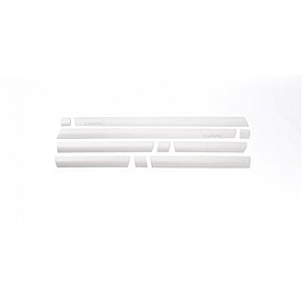 Putco Rocker Panel Molding - Polished Stainless Steel Silver Set of 10 - 9751232
