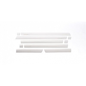 Putco Rocker Panel Molding - Polished Stainless Steel Silver Set of 10 - 9751233