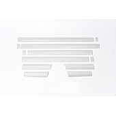 Putco Rocker Panel Molding - Polished Stainless Steel Silver Set of 12 - 9751460FD