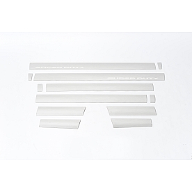 Putco Rocker Panel Molding - Polished Stainless Steel Silver Set of 12 - 9751460FD