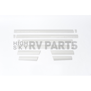 Putco Rocker Panel Molding - Polished Stainless Steel Silver Set of 12 - 9751460FD