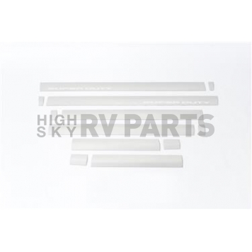 Putco Rocker Panel Molding - Polished Stainless Steel Silver Set of 12 - 9751462FD