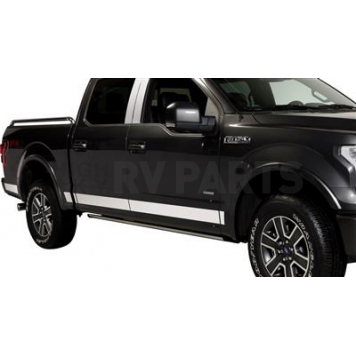Putco Rocker Panel Molding - Polished Stainless Steel Silver - 9751898