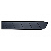 Go Rhino Running Board Black Textured Powder Coated Steel Stationary - 63450673PC