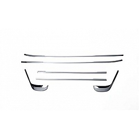 Putco Window Trim - Chrome Plated ABS Plastic Silver - 97561