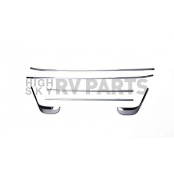 Putco Window Trim - Chrome Plated ABS Plastic Silver - 97561