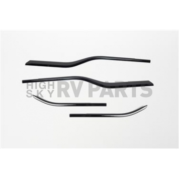 Putco Window Trim - Tinted ABS Plastic Smoke - 98561