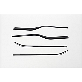 Putco Window Trim - Tinted ABS Plastic Smoke - 98563