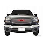 Putco Grille Insert - Chrome Plated Aluminum Rectangular - 99138