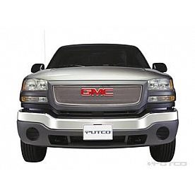Putco Grille Insert - Chrome Plated Aluminum Rectangular - 99138
