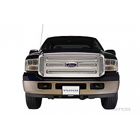 Putco Grille Insert - Chrome Plated Aluminum Rectangular - 99155