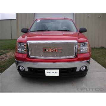 Putco Grille Insert - Chrome Plated Aluminum Rectangular - 99190