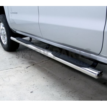 Go Rhino Nerf Bar 4 Inch Stainless Steel Oval - 640087PS-1