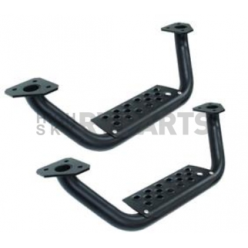 Go Rhino Nerf Bar Step Black Steel Set of 2 - D6410000T