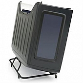 Surco Products Hard Top Storage Cart Black Steel - HT200