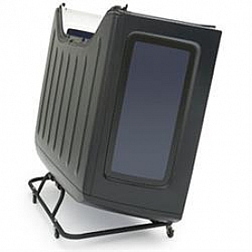 Surco Products Hard Top Storage Cart Black Steel - HT200