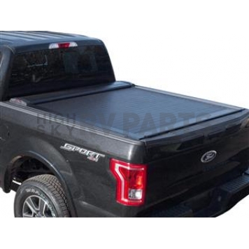 Pace Edwards Tonneau Cover Hard Manual Retractable Black Aluminum - SWFA18A44