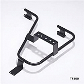 Surco Products Spare Tire Carrier Rear Door Mount Stainless Steel Black - TF100