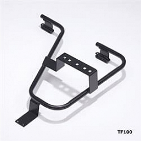 Surco Products Spare Tire Carrier Rear Door Mount Stainless Steel Black - TF100