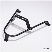 Surco Products Spare Tire Carrier Rear Door Mount Stainless Steel Black - TF200