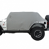 Smittybilt Cab Cover Gray Polypropylene Cab And Cargo Area - 1069