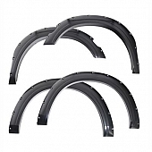 Smittybilt Fender Flare - Black ABS Textured Plastic Set Of 4 - 17491