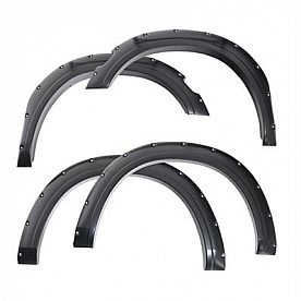 Smittybilt Fender Flare - Black ABS Textured Plastic Set Of 4 - 17491