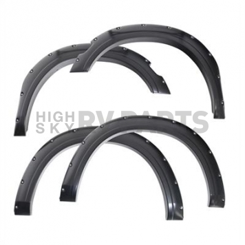 Smittybilt Fender Flare - Black ABS Textured Plastic Set Of 4 - 17491