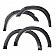 Smittybilt Fender Flare - Black ABS Textured Plastic Set Of 4 - 17491