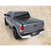 Smittybilt Tonneau Cover Soft Folding Black Vinyl - 2620021